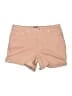 Free Assembly Solid Tan Khaki Shorts Size 16 - photo 1