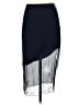 Prabal Gurung Blue Silk Skirt Size 2 - photo 1