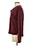 Mudd Burgundy Long Sleeve Blouse Size M - photo 5