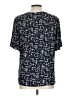 Ashley Blue Blue Short Sleeve Blouse Size L (estimated) - photo 2