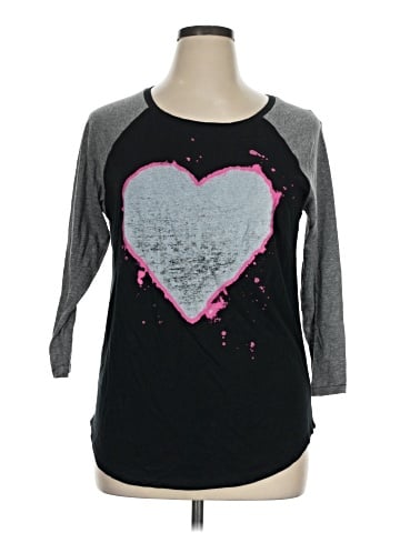 American Eagle Outfitters 3/4 Sleeve T-Shirt (view 1)