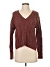 John & Jenn 100% Cotton Burgundy Pullover Sweater Size XS - photo 1