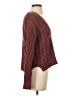 John & Jenn 100% Cotton Burgundy Pullover Sweater Size XS - photo 4