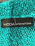 Moda International Teal Pullover Sweater Size S - photo 7