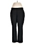 J.Jill Solid Black Dress Pants Size Lg Petite - photo 1