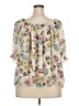 Torrid 100% Polyester Ivory 3/4 Sleeve Blouse Size 3X Plus (3) - photo 2