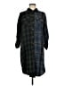 Torrid Plaid Green Casual Dress Size Med Plus (00) - photo 1