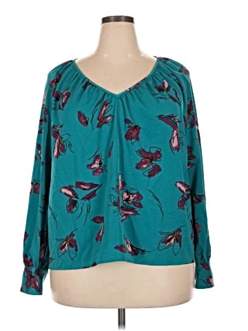 Nine West Long Sleeve Blouse (view 1)