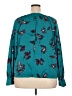 Nine West 100% Polyester Teal Long Sleeve Blouse Size XXL - photo 2