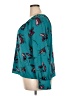 Nine West 100% Polyester Teal Long Sleeve Blouse Size XXL - photo 5