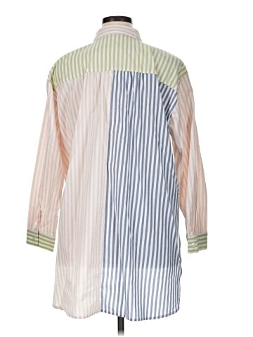 Cato 3/4 Sleeve Button-Down Shirt (view 2)