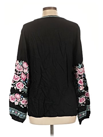 Boston Proper Long Sleeve Blouse (view 2)