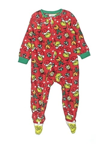 The Grinch Long Sleeve Onesie (view 1)