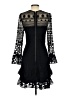 Parker 100% Polyester Black Cocktail Dress Size S - photo 2