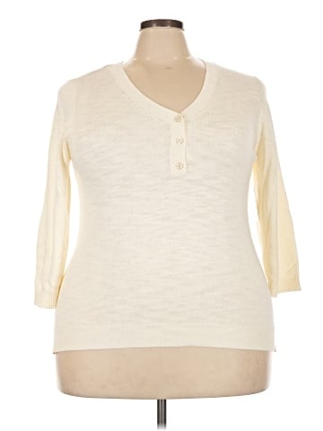 Croft & Barrow 3/4 Sleeve Top (view 1)