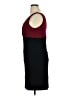 En Focus Studio Color Block Burgundy Cocktail Dress Size 16 - photo 5