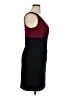 En Focus Studio Color Block Burgundy Cocktail Dress Size 16 - photo 4