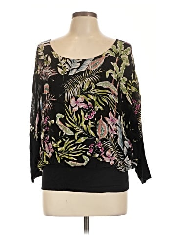 Karen Kane 3/4 Sleeve Blouse (view 1)