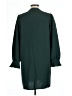 Unbranded 100% Polyester Solid Green Casual Dress Size L - photo 2