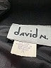 David N 100% Newwool Solid Black Wool Skirt Size 18 - photo 5