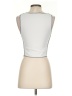 Gaze 100% Polyester Silver Tank Top Size S - photo 2