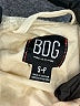 BDG 100% Cotton Solid Ivory Raincoat Size S - photo 6