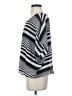 AGB 100% Polyester Silver 3/4 Sleeve Top Size S - photo 5