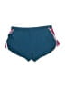 Active 100% Polyester Color Block Teal Athletic Shorts Size S - photo 2