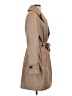 Calvin Klein 100% Polyester Tan Trenchcoat Size XS - photo 4