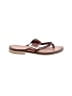 Toscanella Brown Flip Flops Size 6 - photo 1