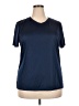 Hanes 100% Polyester Blue Active T-Shirt Size 2xl - photo 1