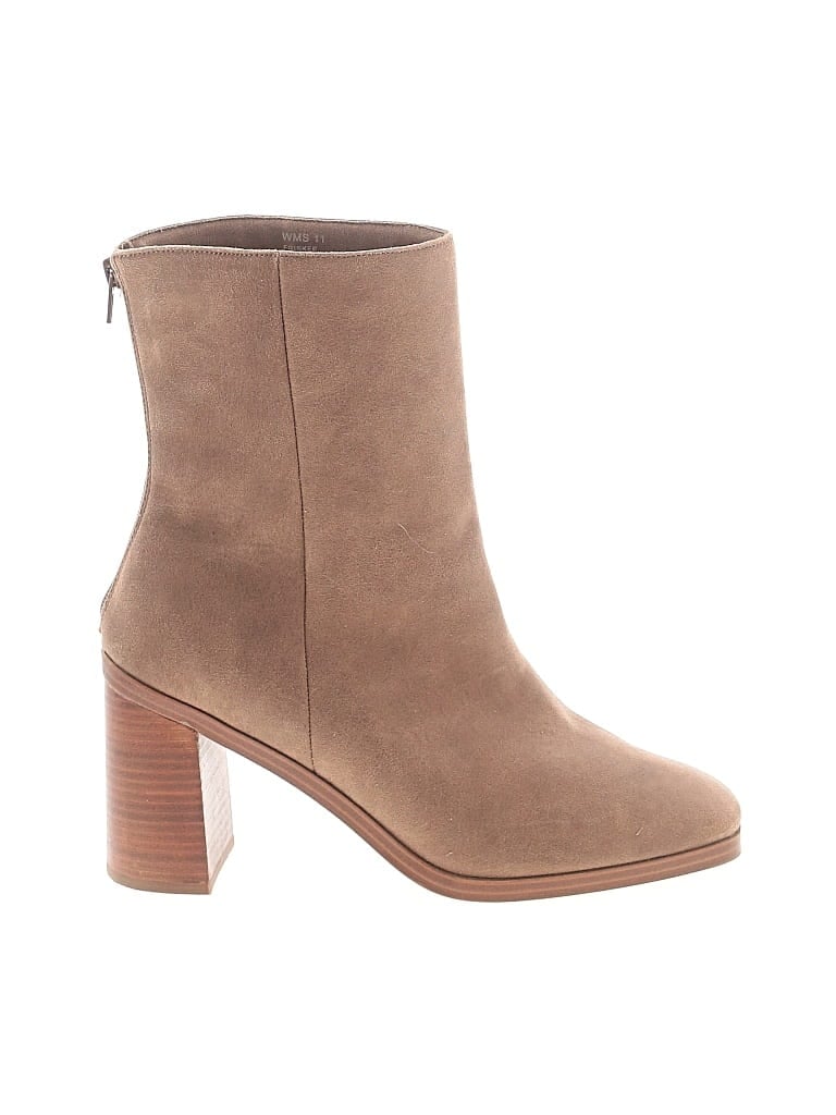 Pre-owned Dolce Vita Ankle Boots In Tan