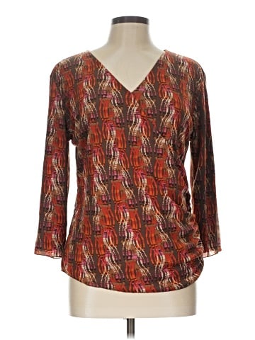 Sigrid Olsen 3/4 Sleeve Blouse (view 1)