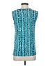 East5th Teal Sleeveless Blouse Size S - photo 2