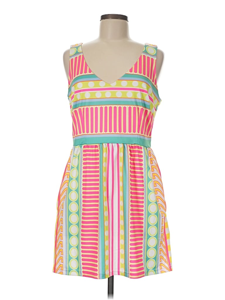 Pre-owned Gretchen Scott Designs Casual Dress In Pink