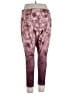 Athleta Tie-dye Burgundy Active Pants Size 2X - photo 2