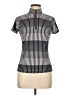 Tail Silver Short Sleeve Turtleneck Size L - photo 1
