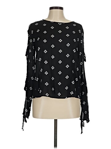 Mossimo Supply Co. Long Sleeve Blouse (view 1)