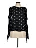 Mossimo Supply Co. 100% Rayon Black Long Sleeve Blouse Size M - photo 1