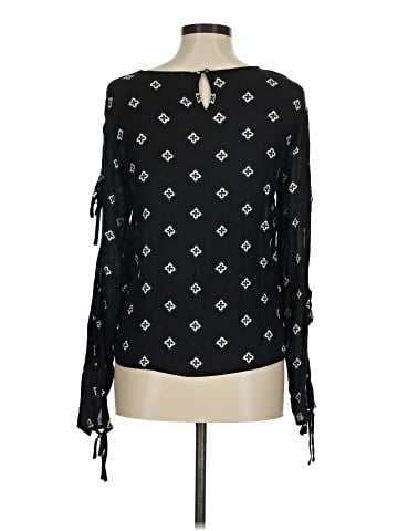 Mossimo Supply Co. Long Sleeve Blouse (view 2)