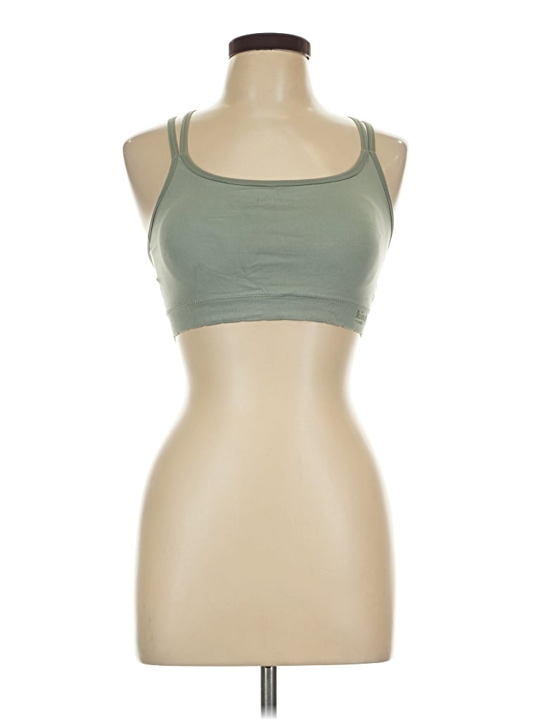 Pre-owned Assorted Brands Sports Bra In Green