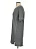 Splendid Solid Gray Casual Dress Size XS - photo 5