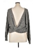 Absolutely Creative Worldwide Metallic Gray Pullover Sweater Size XL (estimated) - photo 2