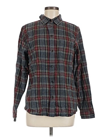 L.L.Bean Long Sleeve Button-Down Shirt (view 1)