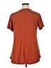 Lularoe Solid Orange Brown Short Sleeve T-Shirt Size XL - photo 2