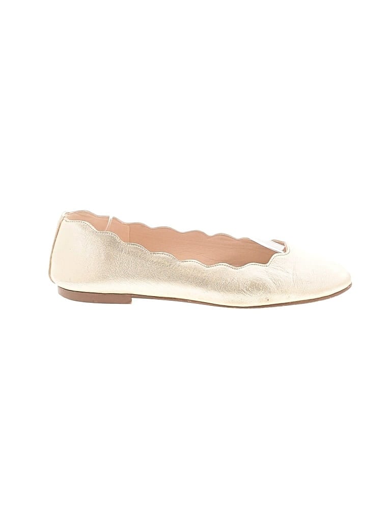 Pre-owned Fs/ny Flats In Ivory