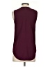 Theory 100% Polyester Burgundy Sleeveless Blouse Size S - photo 2