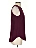 Theory 100% Polyester Burgundy Sleeveless Blouse Size S - photo 4