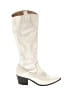 Unbranded Ivory Boots Size 9 - photo 1