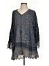 Johnny Was 100% Rayon Gray Long Sleeve Blouse Size S - photo 1